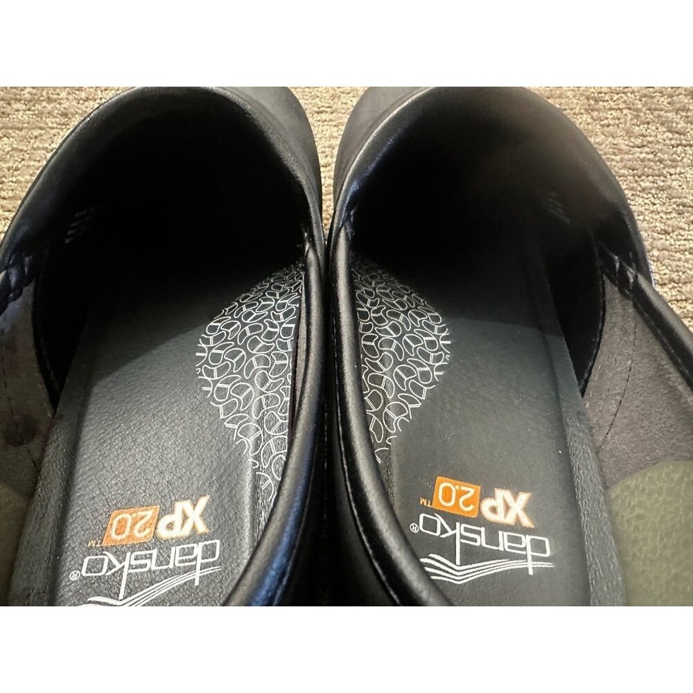 Sold Dansko XP 2.0 Professional Oiled Leather Clogs Men 46 12.5-13 Black Comfort - Picture 4 of 13